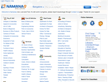 Tablet Screenshot of bangalore.namanas.com