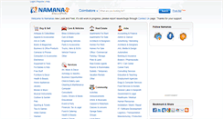 Desktop Screenshot of coimbatore.namanas.com