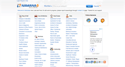Desktop Screenshot of mumbai.namanas.com