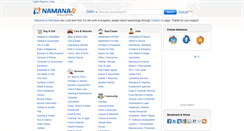 Desktop Screenshot of delhi.namanas.com