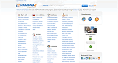Desktop Screenshot of chennai.namanas.com
