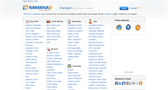Desktop Screenshot of chandigarh.namanas.com
